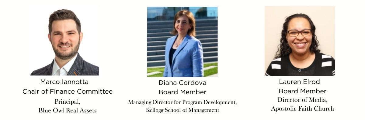 Marco Iannotta, Diana Cordova, Lauren Elrod