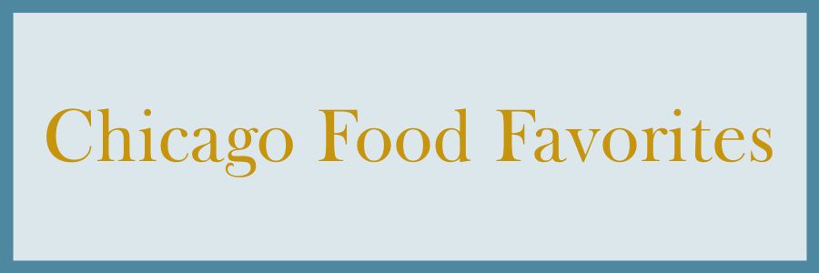 Chicago Food Favorites label