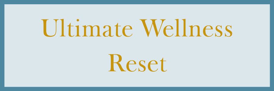 Ultimate Wellness Reset label