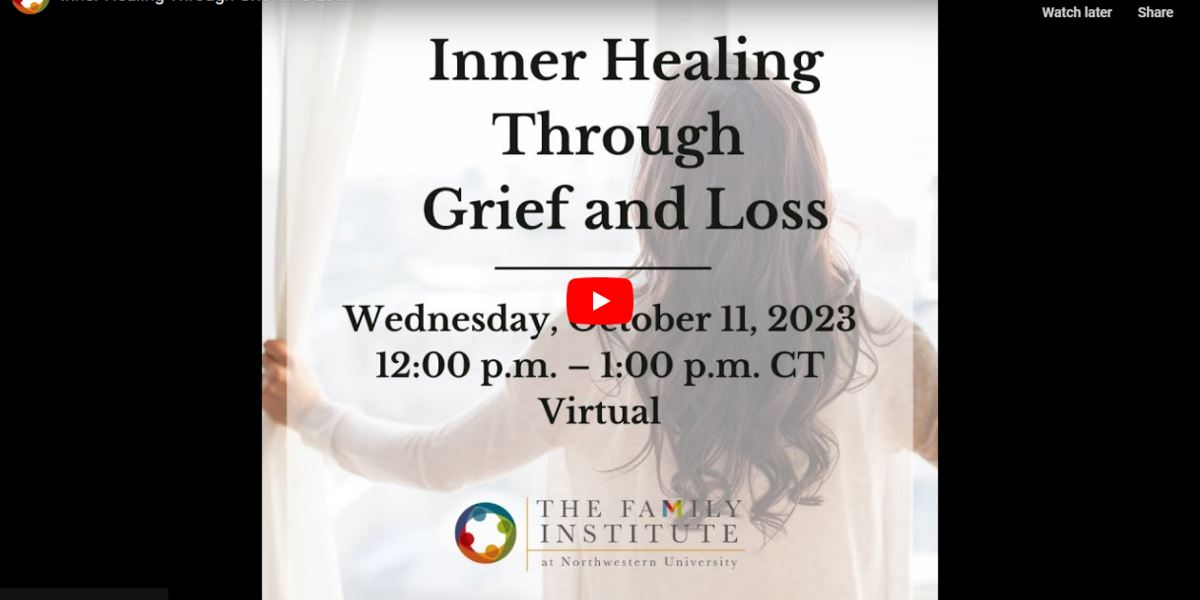 Inner Healing Webinar Recording