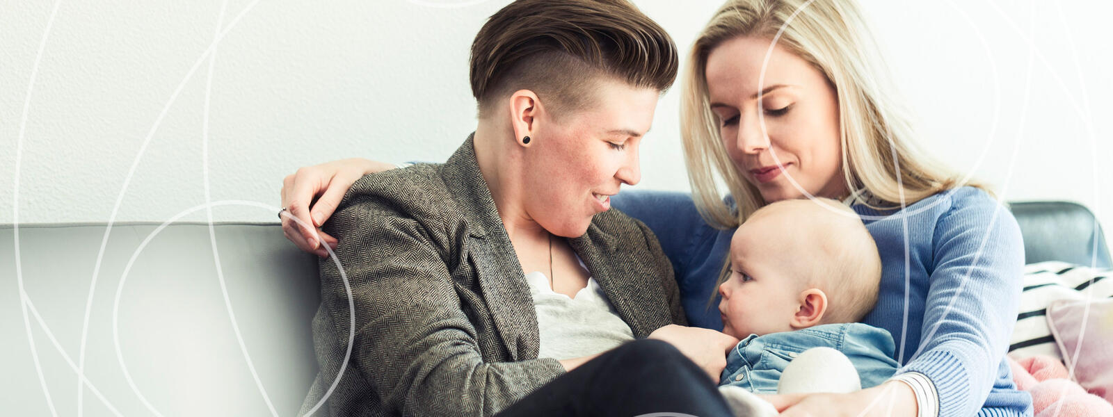 LGBTQ Family with Baby Behavioral Health Therapy