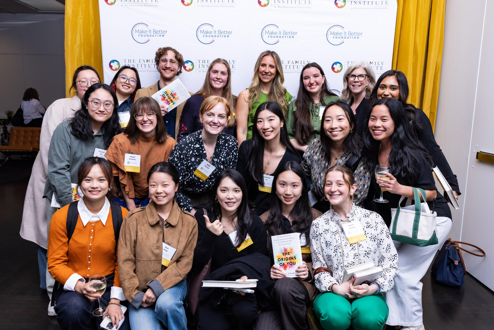 Group photo of students at The Family Institute.