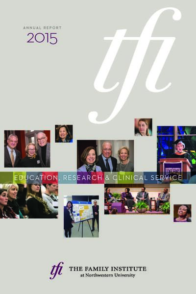 FY15 annual report cover