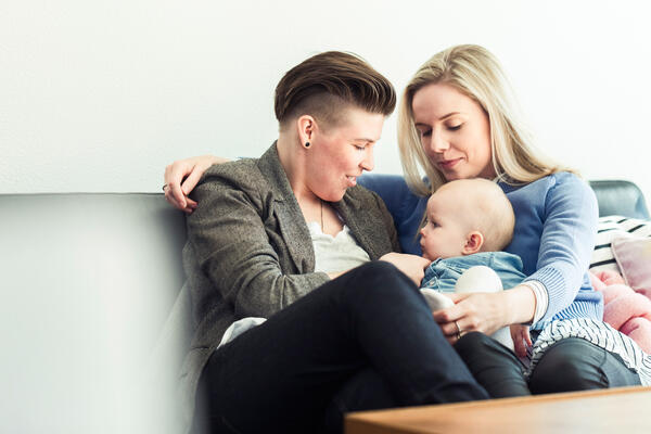 LGBTQ Family with Baby Behavioral Health Therapy