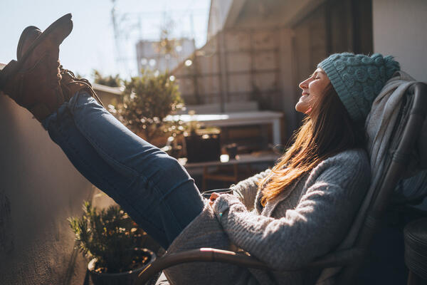 woman coping with anxiety